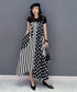 Polka Dot & Stripe Patchwork Dress